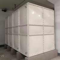 Tanque de Agua de FRP/GRP para Suministro de Agua en Fábricas, Estructura Estable, Larga Vida Útil