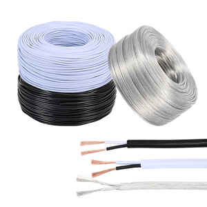 Câble en cuivre sans oxygène de norme américaine Kebaolong, gainé de PVC, 3 conducteurs, 0,824 mm, couleur transparente, usage domestique - Product Image 5