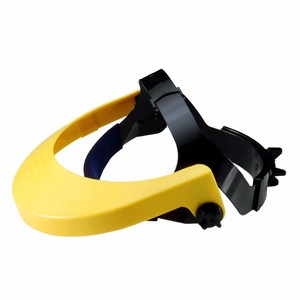 Protège-tête de sécurité industriel durable PARKSON, coloré, en ABS, avec support de visière transparente et support de remplacement, CE EN166 K3 - Product Image 1