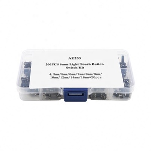 สวิตช์ปุ่มกดแบบสัมผัส 6 มม. ชุดสวิตช์ปุ่มกด 4 พินสำหรับผลิตภัณฑ์อิเล็กทรอนิกส์ - Product Image 6