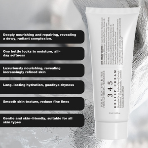 Produits de soin de la peau coréens de haute qualité 345 RELIEF CREAM Niacinamide pour crèmes éclaircissantes pour le visage Soins du visage - Product Image 6