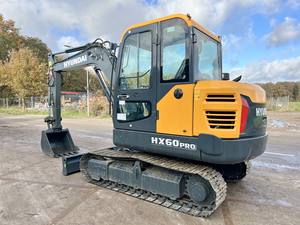 Miniexcavadoras Equipo de construcción HX60pro Hyundai Casi 100% Nuevo Usado en City Road Farm River Mining Work - Product Image 6