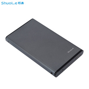 Carcasa de aluminio ShuoLe de 2.5 pulgadas para disco duro SATA, caja externa para SSD, USB 3.0 móvil. - Product Image 1
