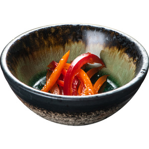 Plato Pequeño de Cerámica Estilo Japonés Retro Ecológico Creativo de <span class=keywords><strong>Hefa</strong></span>, Diseño Japandi, Apto para Lavavajillas, para Refrigerios - Product Image 5