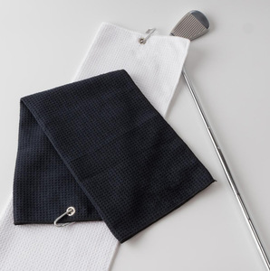 Tùy Chỉnh Golf Thể Thao Sợi Nhỏ Khăn Waffle Dệt Vuông Thăng Hoa In Cho Tập Thể Dục Ngoài Trời - Product Image 4