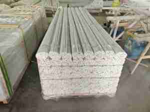 Moldura <span class=keywords><strong>de</strong></span> <span class=keywords><strong>madera</strong></span> imprimada blanca <span class=keywords><strong>de</strong></span> diseño moderno, moldura pequeña redonda, MDF duradero y pino <span class=keywords><strong>para</strong></span> aplicaciones hoteleras - Product Image 3