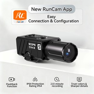 <span class=keywords><strong>Caméra</strong></span> aérienne RunCam ScopeCam 2S 1080P 60FPS avec objectif 25mm 35mm en aluminium CNC, IP64, zoom longue portée pour la <span class=keywords><strong>chasse</strong></span> et le tir - Product Image 1