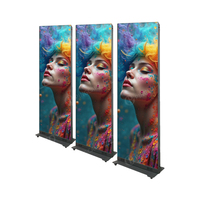 P2.5 Extérieur Étanche Vertical Publicidad Led Numérique Debout Affichage Affiche Écran Totem Signalisation Extérieure pour la Publicité