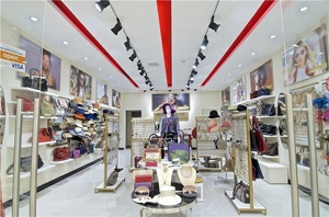 Panneau mural en bois Slatwall pour affichage accessoire de collier de bijoux - Product Image 3