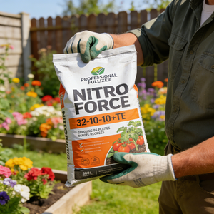 ปุ๋ยไนโตรฟอร์ซ 32-10-10+TENPK โพแทสเซียมสูง ละลายช้า ชนิดผง ละลายน้ำได้ 100% ความบริสุทธิ์ ยี่ห้อรุ่ยเชิง ขนาดใหญ่ - Product Image 3