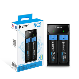 Batterie Ladegerät 2 Slot NC2 USB Ladegerät 3,7 v AA AAA 18650 akku ladegerät - Product Image 2