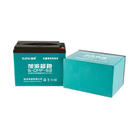 Batterie de traction ultra durable 12V 52Ah avec décharge à haut débit, parfaite pour les tricycles électriques Go-Karts 12V 24V 36V 48V