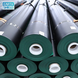 0.75mm 30 dặm đen trắng Đập Nước <span class=keywords><strong>HDPE</strong></span> <span class=keywords><strong>geomembrane</strong></span> cho ao cá - Product Image 4