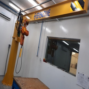 Tầng bệ slewing 1 tấn trụ cột JIB Crane với Palăng điện - Product Image 5