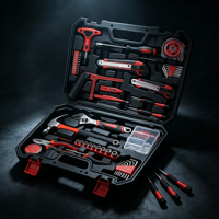 Marteau à griffes et tournevis de précision, ensemble d'outils à main combinés de 43 pièces pour bricoleur