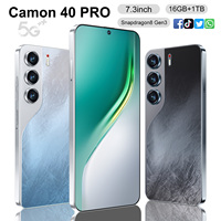 Nuevo Teléfono Inteligente C 40 Pro 5G Original Desbloqueado con Cámara de Red 4G/5G, Teléfono Móvil de Doble Tarjeta SIM de 6.8 Pulgadas
