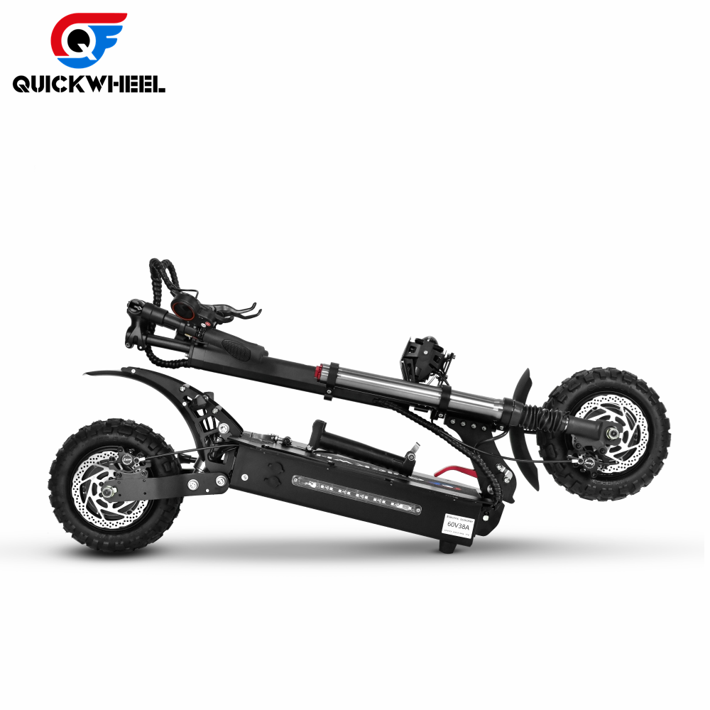6000W Electric Scooter with 60V 38.4ah Battery - 130km Range