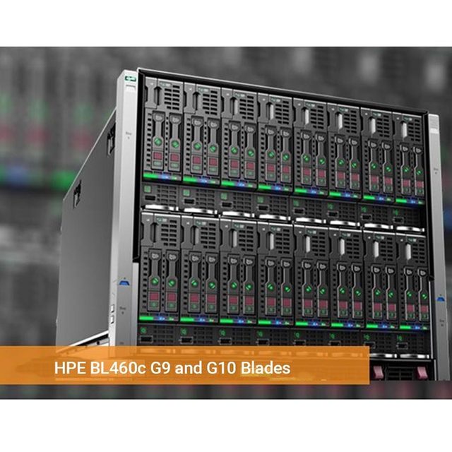 Cheap Hpe Proliant Bl460c Gen9 G9 Gen10 G10 Gen8 G8 10gb/20gb Flexible Lom Configure-to-Order 863442-B21 Blade Server