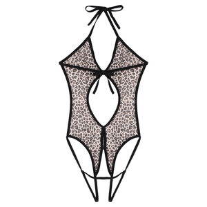 Combinaison en maille transparente pour femmes, vêtements de nuit, lingerie sexy transparente, soutien-gorge, lingerie de lune de miel, nuisette sexy - Product Image 4