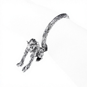 Anneaux de serviette en aluminium modernes et luxueux pour la décoration de table de mariage et de la maison/du restaurant, en stock - Product Image 1