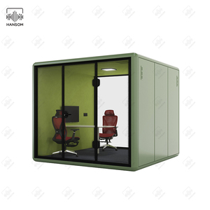 Cabina telefónica de oficina privada para casa prefabricada de fabricantes, cabina de oficina insonorizada con aislamiento de <span class=keywords><strong>ruido</strong></span> a la moda - Product Image 6