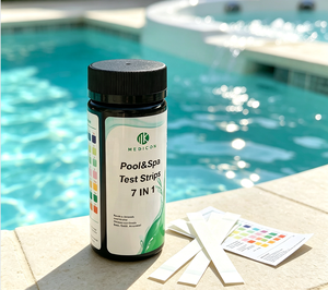 Bandelettes de test pour piscines W-7, test de 7 paramètres, bonne qualité, kit de test de l'eau de <span class=keywords><strong>piscine</strong></span> - Product Image 3