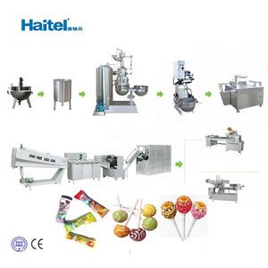 Nhỏ phổ biến chất lượng cao tự động Máy dây chuyền sản xuất cho Lollipop kẹo làm - Product Image 4