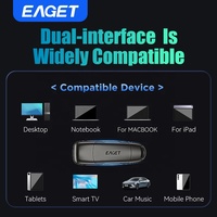EAGET SU50-3-Clé USB en métal OEM de 560 Mo/s, clé USB 1 To, clé USB USB3.2, clé USB à semi-conducteurs