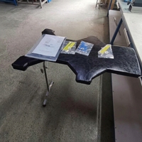 Table d'opération réglable pour la main avec plateau radiolucent 900x585mm, hauteur 700-1030mm, pour chirurgie du bras et interventions microchirurgicales