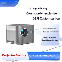 Mini projecteur intelligent Android 11, haute définition 4K LED, 2G, entièrement scellé, 330 ANSI Lumen, 1080P, K9, mise au point automatique, portable