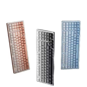 90% Full Size 94 Keys Hot Swappable Outemu Blue Red Switch PBT Keycaps ><b>7</b>-RGB Backlit Mechanical Anti-Ghosting Gaming Keyboard - Product Image 1