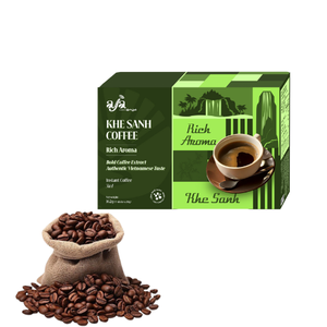 Khe sanh กาแฟสำเร็จรูปที่อุดมไปด้วยกลิ่นหอมที่หลากหลายกาแฟสำเร็จรูปคั่วเข้มออร์แกนิกผลิตในเวียดนามกาแฟทอง - Product Image 1