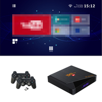 Console de jeu TX9 Pro Allwinner H616 Quad Core 2.4g/5g Wifi Android 10.0 Double Système KODI 18.4 Boîtier TV 4K avec prise EU/US