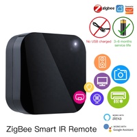 ZIGBEE IR Control Hub Smart Home Blaster Inframerah Nirkabel Remote Control Via Smart Life/Tuya APP Bekerja dengan Alexa