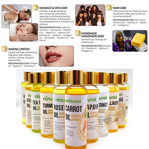 Aceite de Vitamina <span class=keywords><strong>E</strong></span> Personalizado, Aceite Esencial de Masaje con Vitamina C y Jojoba para Spa, Aceite Corporal Blanqueador, Hidratante Natural para la Piel - Product Image 2