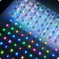 Écran numérique LED transparent 4K ultra haute luminosité SDK pour affichage publicitaire extérieur, flexible, pour magasins de détail et ascenseurs