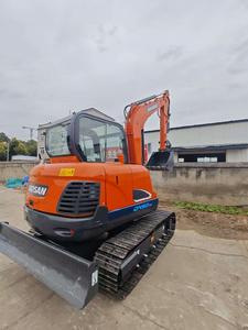 Best price Mini used Doosan DX60 <b>Second</b> <b>hand</b> excavator 6 tons mini used excavator with low working hours in stock - Product Image 2