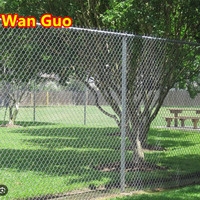 Clôture en grillage cyclonique galvanisé à chaud de haute qualité, 6 pieds, traitée thermiquement avec modélisation 3D, vente en gros à prix abordable