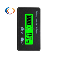 6-73V indicateur de batterie LCD indicateur de capacité de batterie au Lithium affichage de la batterie mètre voltmètre testeur de tension GY-6S lumière verte