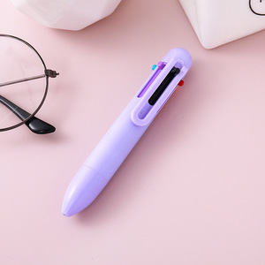 ปากกาลูกลื่น6สีแบบสั้นสุดสร้างสรรค์เครื่องเขียนน่ารักเครื่องเขียนแบบพกพาเครื่องเขียนแบบพกพาปากกาลูกลื่นสำหรับนักเรียน - Product Image 3