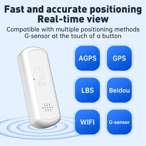 Детский GPS-трекер с LBS-позиционированием в реальном времени, совместимый с приложениями для iOS и ПК, кнопочный трекер для детей - Product Image 5