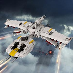 Funbuild yıldız blok oyuncaklar Model savaşları MOC-181275 k-kanat saldırı Starfighter yapı blok oyuncaklar - Product Image 2
