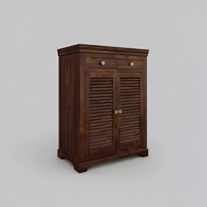 ชั้นวางรองเท้าไม้จริง Jodhpuri Woods Perfect Homes สีน้ำตาล 4 ชั้น ประกอบสำเร็จพร้อมใช้งาน โครงสร้างแข็งแรงทนทาน - Product Image 6