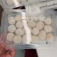 Machine d'emballage commerciale pour la mise sous film de films plastiques, feuilles et plateaux en PET, avec purge au gaz (azote, dioxyde de carbone)
