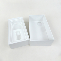 Emballage en papier blanc de boîte de couverture de téléphone portable de nouveau style avec impression de gaufrage pour les produits électroniques
