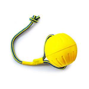 Balle flottante en mousse EVA naturelle avec corde, jouet <span class=keywords><strong>pour</strong></span> <span class=keywords><strong>chien</strong></span> <span class=keywords><strong>pour</strong></span> l'entraînement et les <span class=keywords><strong>jeux</strong></span> en plein air - Product Image 1