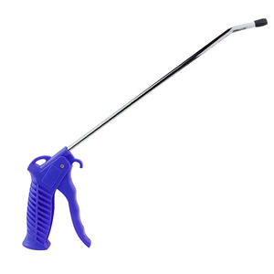 Pistola de soplado de aire comprimido de metal con extensiones de flujo de aire de acero - Product Image 5