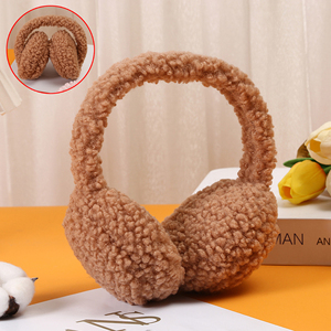 Tùy Chỉnh Mùa Đông Xoăn Lông <span class=keywords><strong>Earmuffs</strong></span> Thoải Mái Ấm Áp Bảo Vệ Thời Trang Tai Ấm Hơn Cho Giáng Sinh Kỳ Nghỉ Nguồn Cung Cấp - Product Image 2