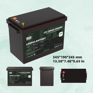 12,8V 280Ah 4S1P LiFePO4 Lithium-Batteriepack mit BMS-Box für Wohnmobil-Solarsystem Boot Marine JREPower 3584Wh - Product Image 3