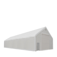 Tente extérieure professionnelle en acier à double treillis, imperméable, style moderne, abri temporaire, abri pour terrasse et parking
